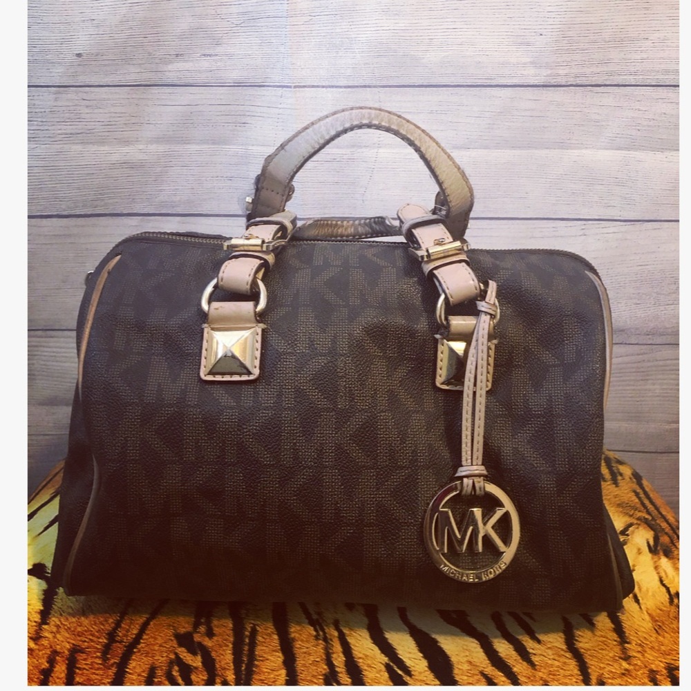 Michael Kors | Medium Grayson Logo Satchel